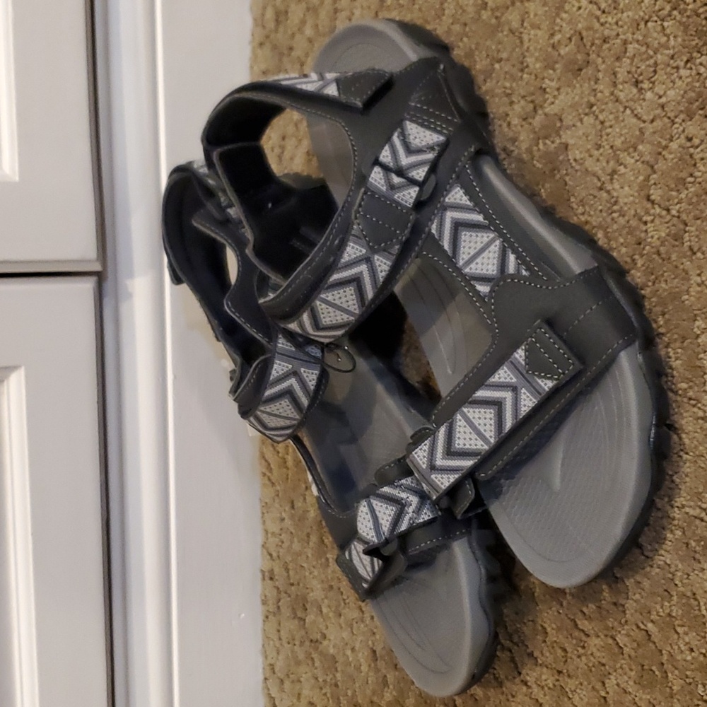 Mens Falls Creek Printed River Active Wear Sandals Size 11 12 13  sports NWT
